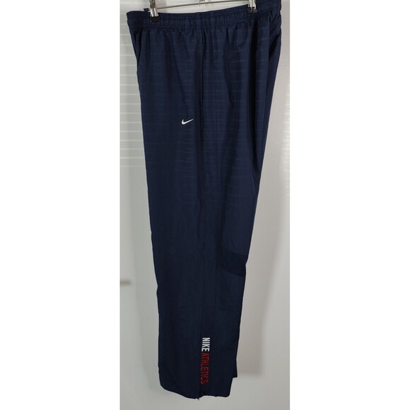 Vintage Y2K Nike Silver Tag Blue Windbreaker Track Pants Size Large - Picture 2 of 10